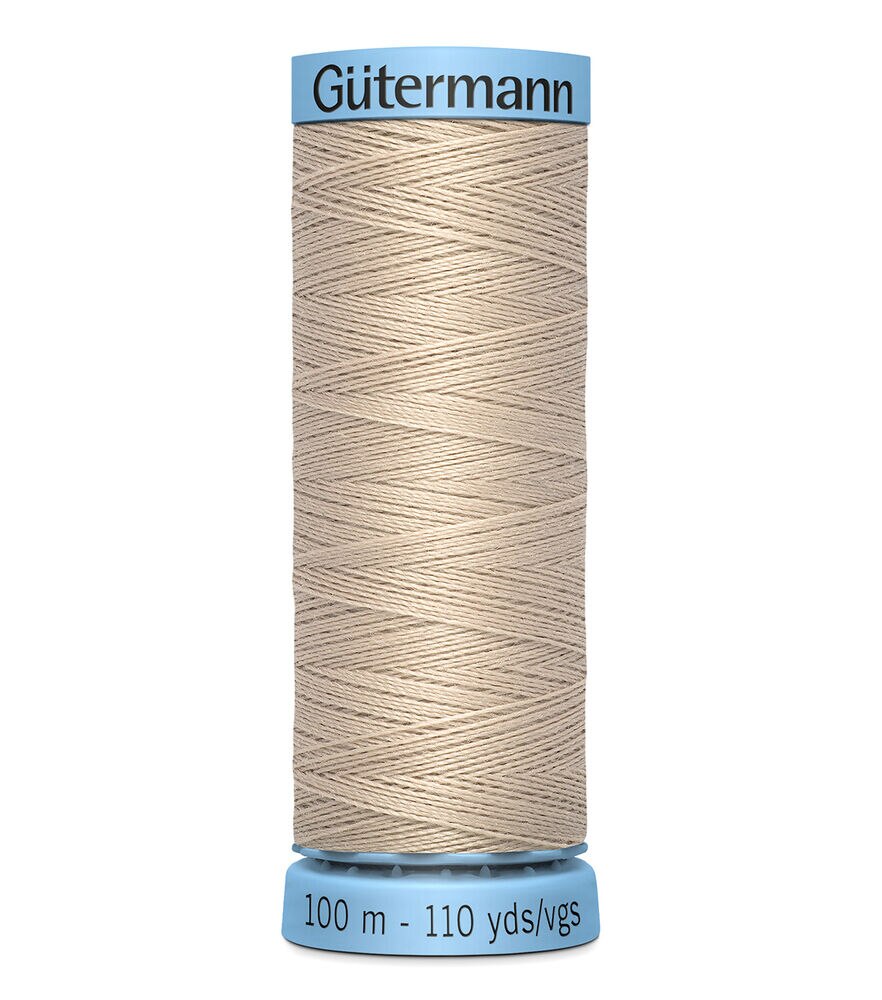 Gutermann Silk Thread, 722 Sand, swatch