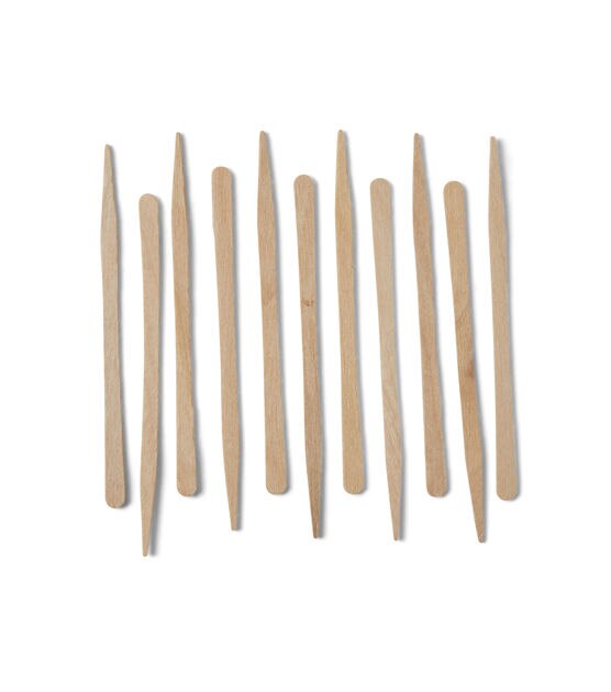KOLE IMPORTS Skinny Natural Wood Craft Sticks