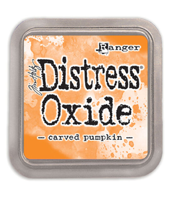 Ranger Tim Holtz 3''x3'' Distress Oxide Ink Pad Craving Pumpkin