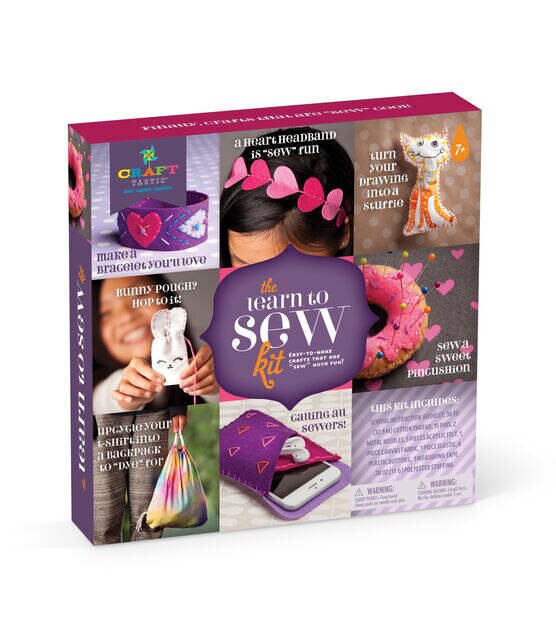 CRAFT-TASTIC® LETS LEARN TO SEW – PlayMonster
