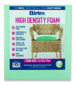 Upholstery Foam Padding Cushions Joann Airtex High Density Chair Pad 15 X17 X1