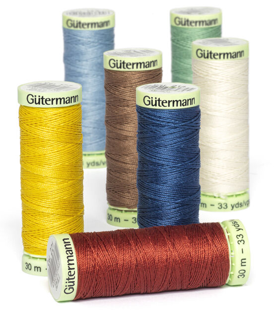 Gutermann Sew - All Polyester Thread Set - 20 Spools - Basics