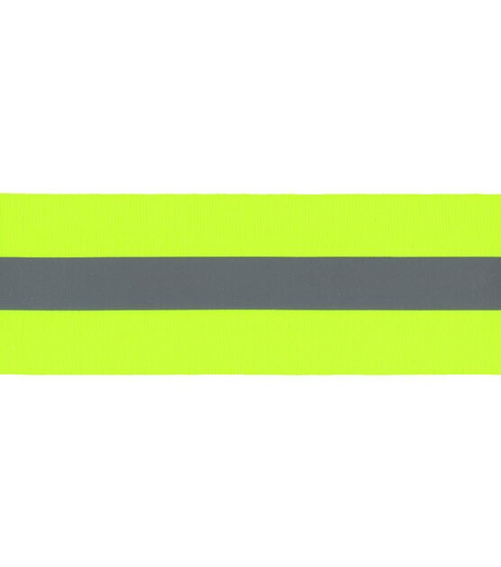 Simplicity Reflective Trim 2'' Yellow Stripes, , hi-res, image 2