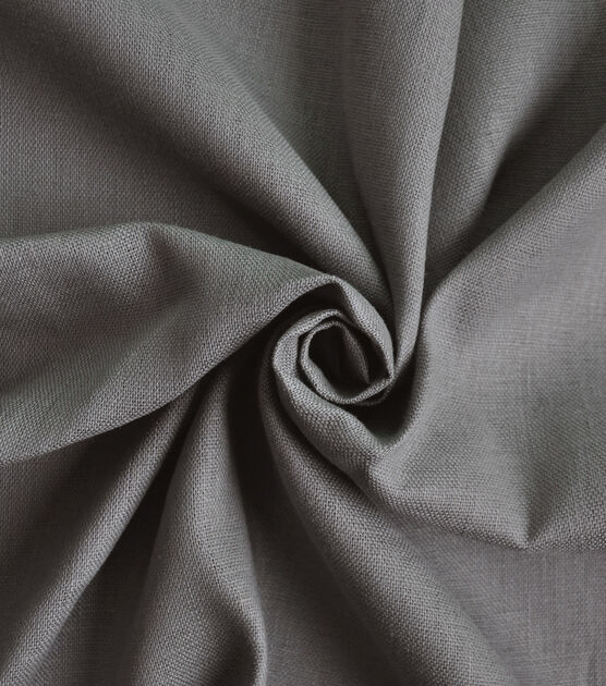 Light Upholstery Fabric Home Fashion Linen Ash, , hi-res, image 2