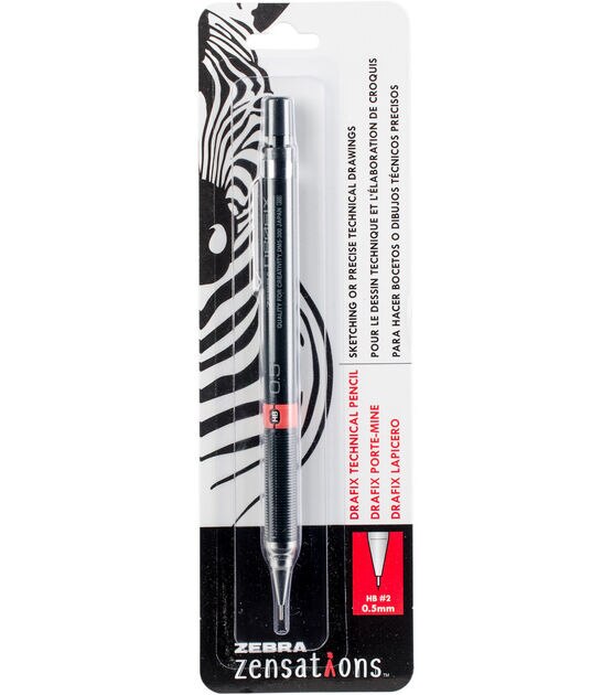 Zebra Zensations 0.5mm #2 Drafix Technical Mechanical Pencil