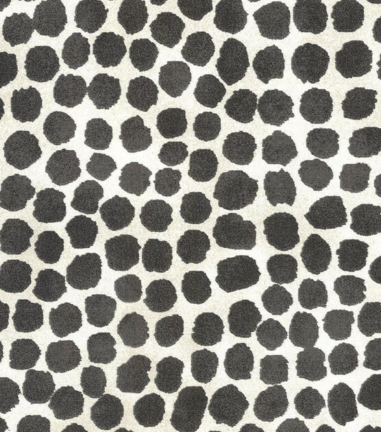 Genevieve Gorder Multi Purpose Decor Fabric 54'' Onyx Puffy Dotty, , hi-res, image 3