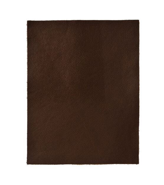Realeather Crafts Leather Premium Trim Piece 8.5"x11" Brown, , hi-res, image 2
