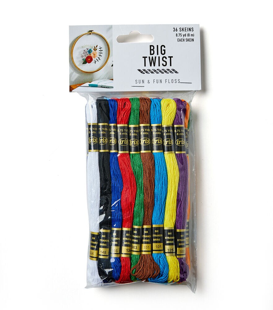 Big Twist 10.5oz Super Bulky Polyester 153yd Plush Yarn - White - Big Twist Yarn - Yarn & Needlecrafts