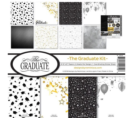 Reminisce Collection Kit 12''X12'' The Graduate