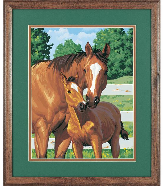 Dimensions 11" x 14" Mother's Pride Paint By Number Kit