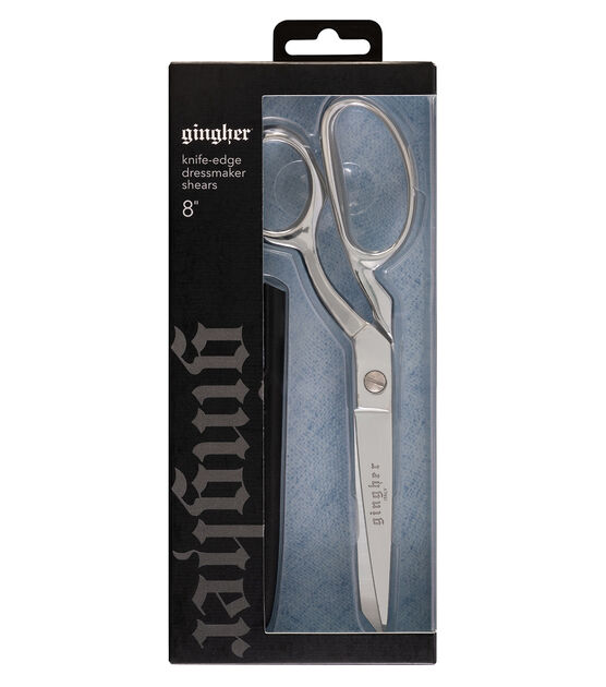 Gingher Knife Edge Dressmaker Shears 8" with Molded Nylon Sheath, , hi-res, image 2