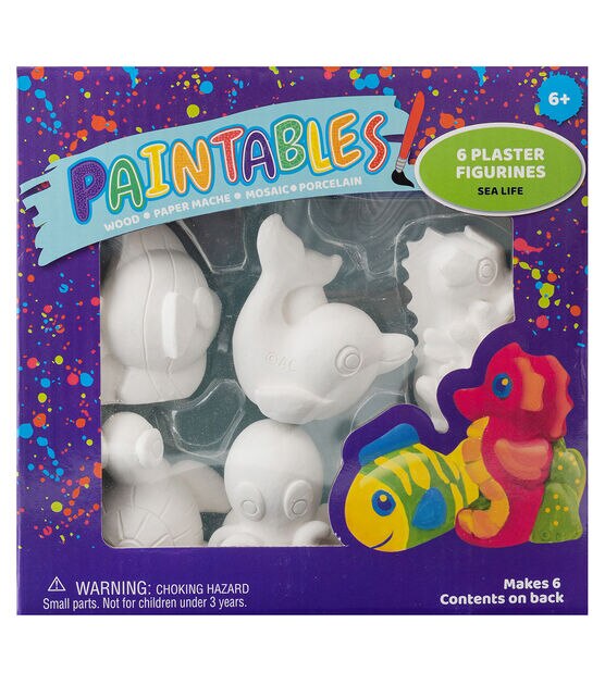Fun kids craft kit with plaster painting critters - Projects for  Preschoolers