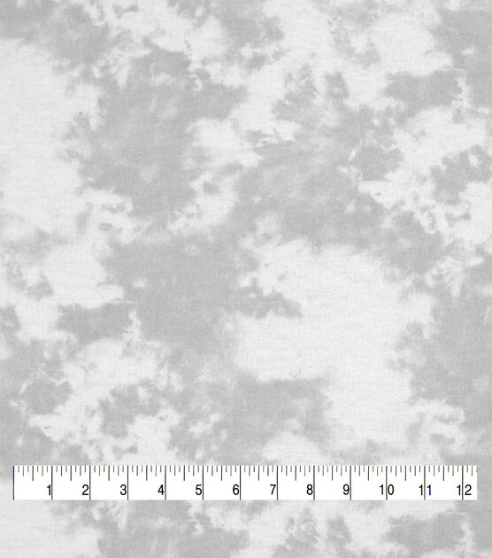 Light Gray Tie Dye Super Snuggle Flannel Fabric, , hi-res, image 3