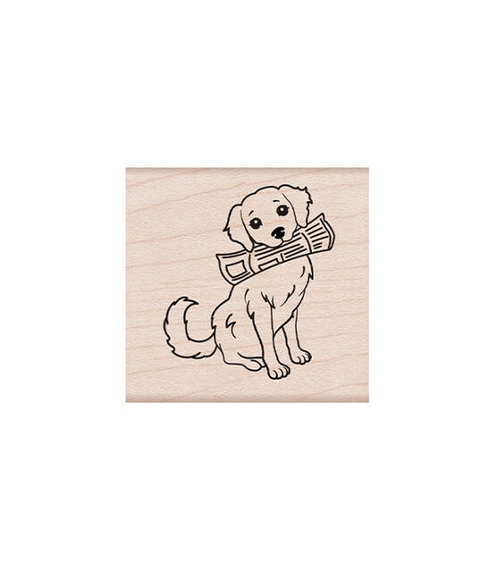 Hero Arts Mounted Rubber Stamp Loyal Dog