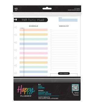 The Happy Planner - Line It Up Check It Off Stencil - Classic Snap In - New