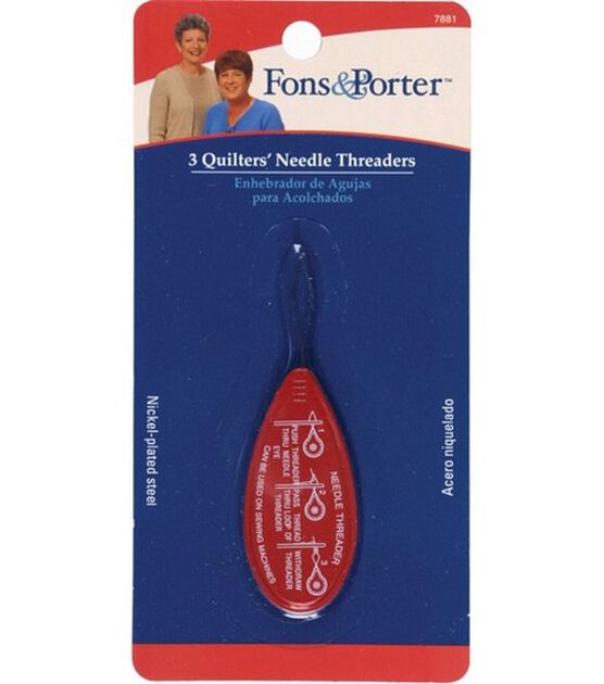 Fons & Porter Quilters' Needle Threader 3Pcs