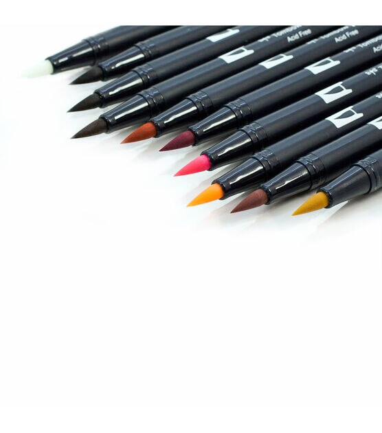 Tombow Dual Brush Pen Set 10PK Portrait, , hi-res, image 3