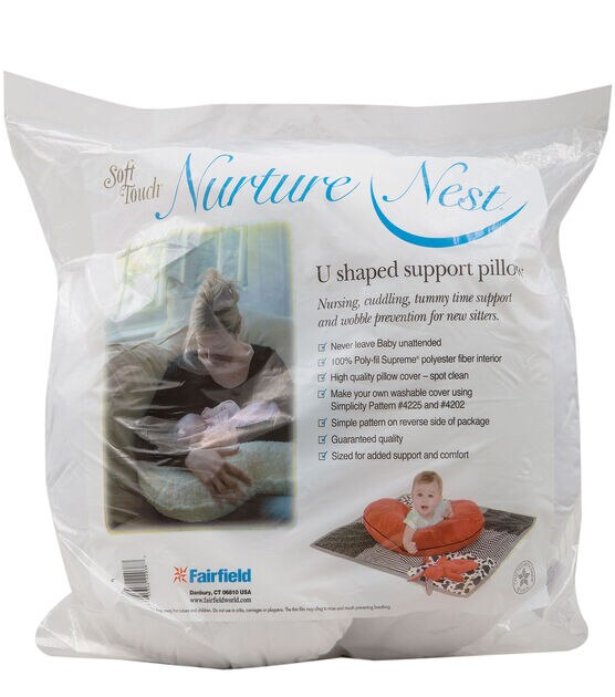 Nurture Nest Soft Touch U Shaped Support Pillow