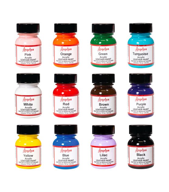 Angelus Acrylic Leather Paint - Play in The Sand, 1 oz