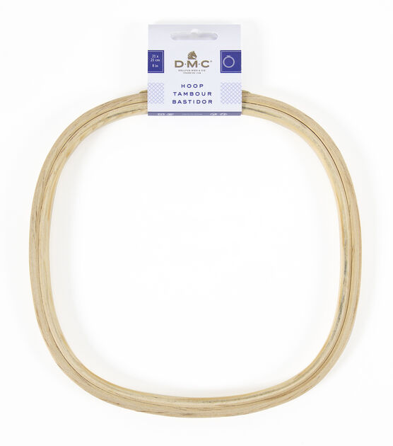 DMC 8" Square Wooden Embroidery Hoop