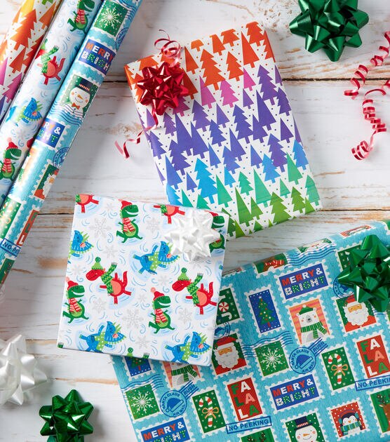 40 x 21' Christmas Wrapping Paper by Place & Time