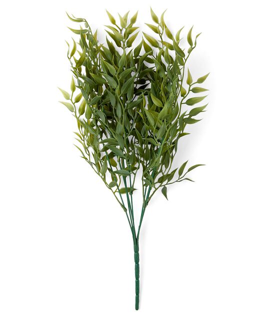 18.5" Spring Green Ruscus Bush by Bloom Room