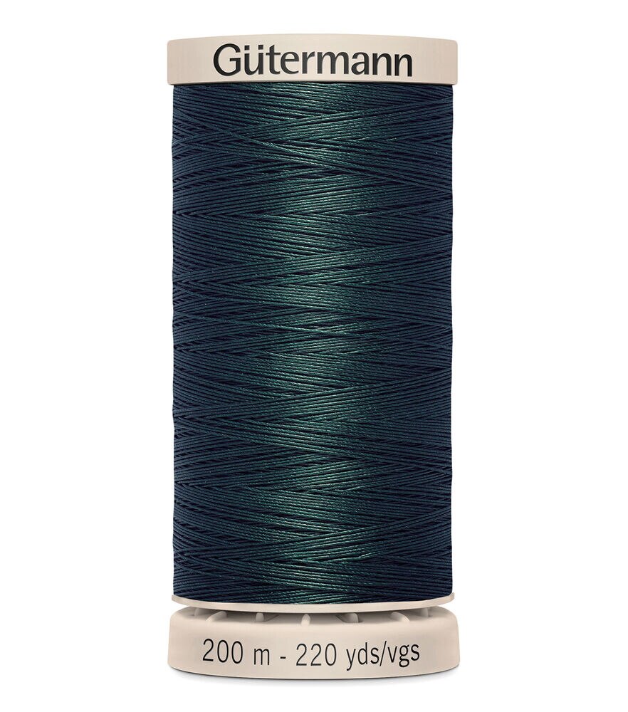 Gutermann Hand Quilting Thread 200 Meters (220 Yrds), 8113 Forest, swatch