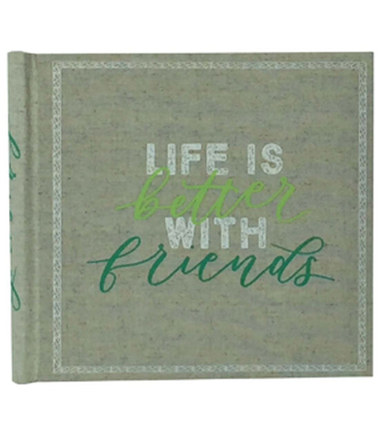 9.5" x 8.5" Life is Better With Friends Photo Album by Park Lane, , hi-res, image 2