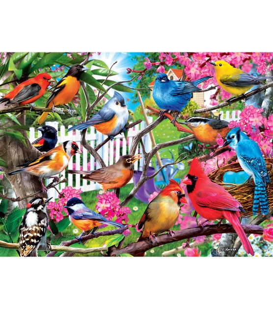 MasterPieces 18" x 24" Hidden in the Branches Jigsaw Puzzle 300pc, , hi-res, image 2