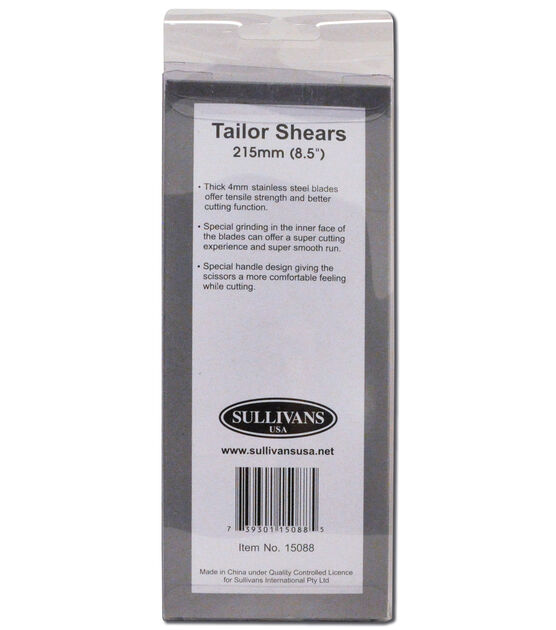 Sullivan's 8 1/2" Tailor Shears, , hi-res, image 2