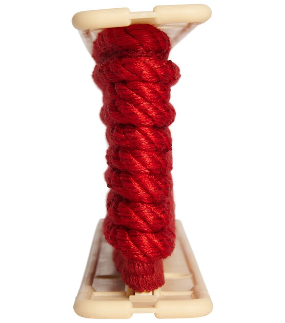 Conso 3/8in Chinese Red Cord with Lip, , hi-res, image 2