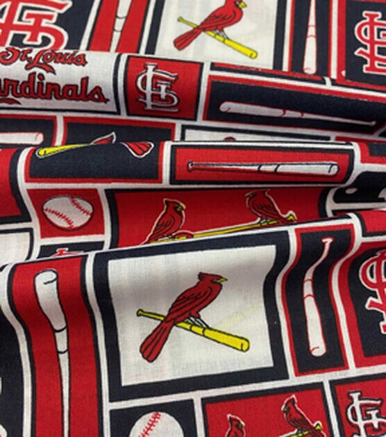Fabric Traditions St. Louis Cardinals Cotton Fabric Patch, , hi-res, image 3