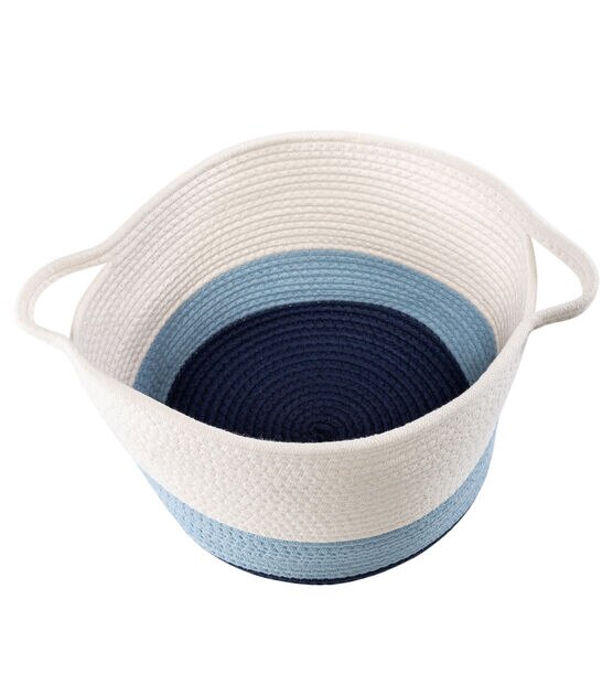 Honey Can Do 12" Nesting Cotton Rope Storage Baskets 2ct, , hi-res, image 6