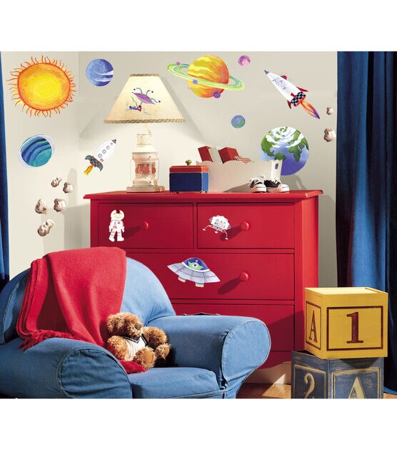 RoomMates Wall Decals Outer Space, , hi-res, image 2