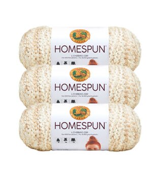 Lion Brand Yarn Jiffy Bonus Bundle Yarn, Seafoam : : Home