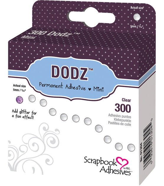 Mini  dodz Adhesive Dots, , hi-res, image 2