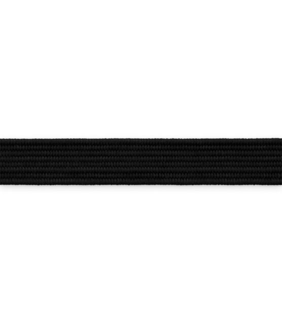 Dritz 1/4" Black Braided Elastic, 8 yd, , hi-res, image 3