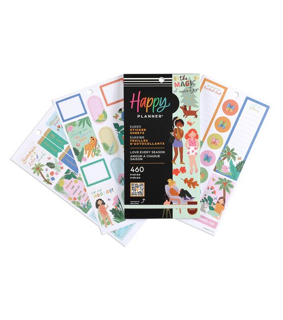 Happy Planner 460pc Love Every Season 30 Sheet Value Pack Stickers, , hi-res, image 5