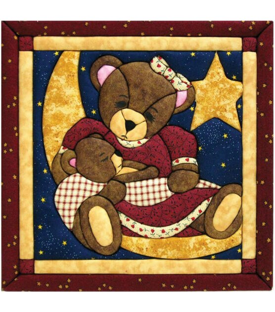 Momma&Baby Bear Quilt Magic Kit 12"X12"