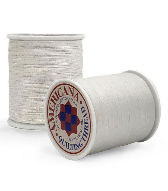 Americana 150yd 3ply Glaced Hand Quilting Cotton Thread, , hi-res, image 2