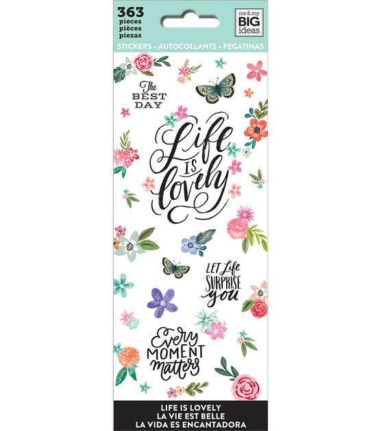 363pc Life is Lovely Happy Planner Sticker Pack