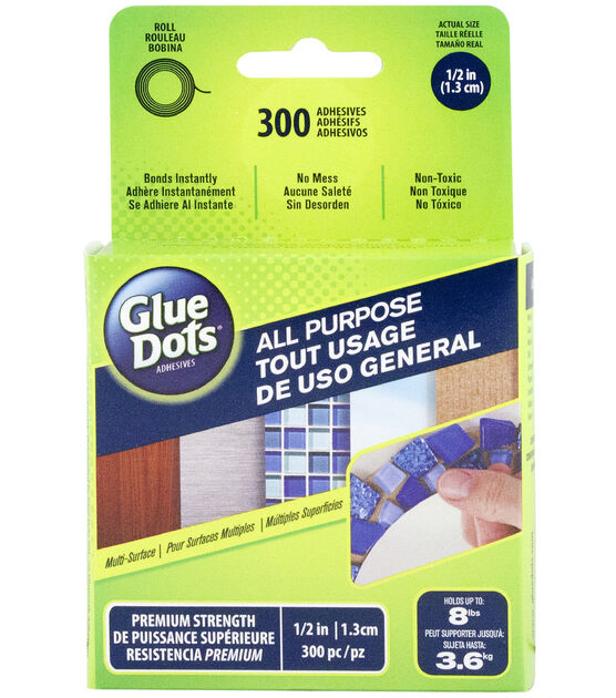 Glue Dots Adhesives Removable Roll 