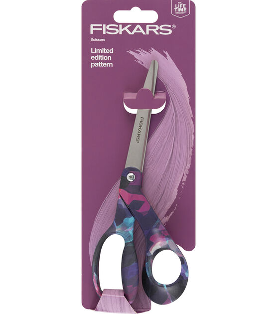 Fiskars Deco 8in Amythyst Scissors, , hi-res, image 2