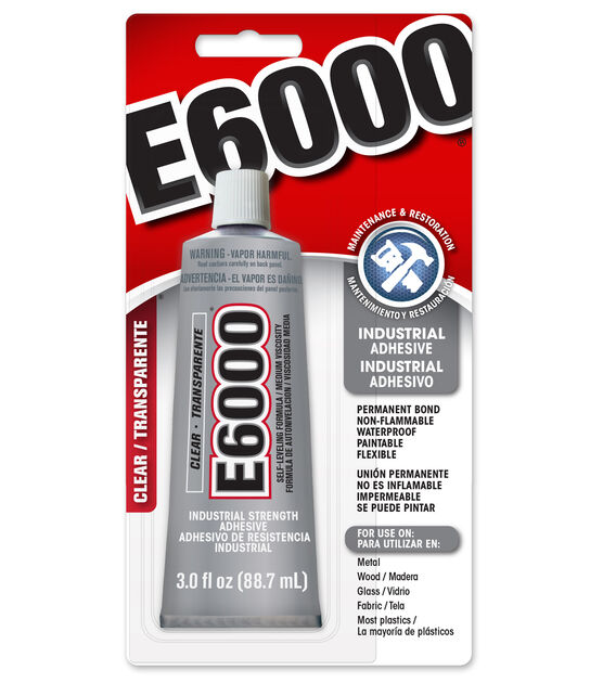 E6000 Jewelry and Bead 1 fl. oz. Clear Adhesive (6-pack)