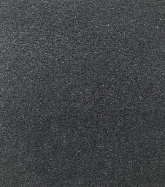 Black Wicking Microfleece Athleisure Fabric