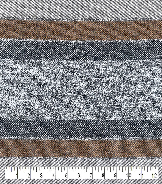 Lancaster Charcoal Cotton Canvas Fabric, , hi-res, image 3