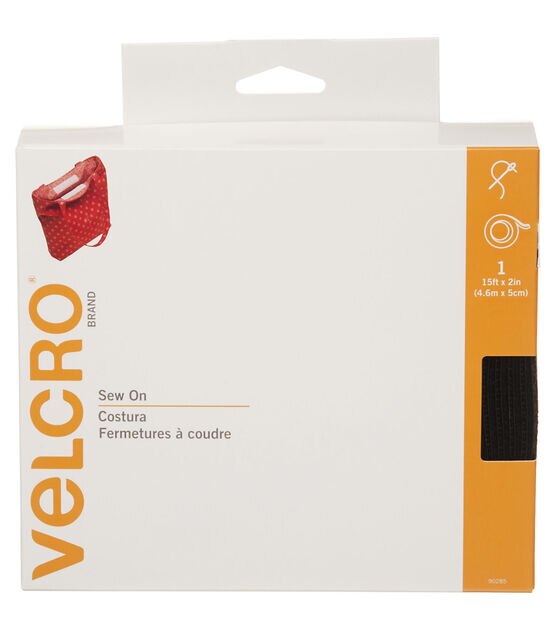 VELCRO® Brand Sew On Patch Kit 12in x 4in Rectangle, Tan - 1 ct.