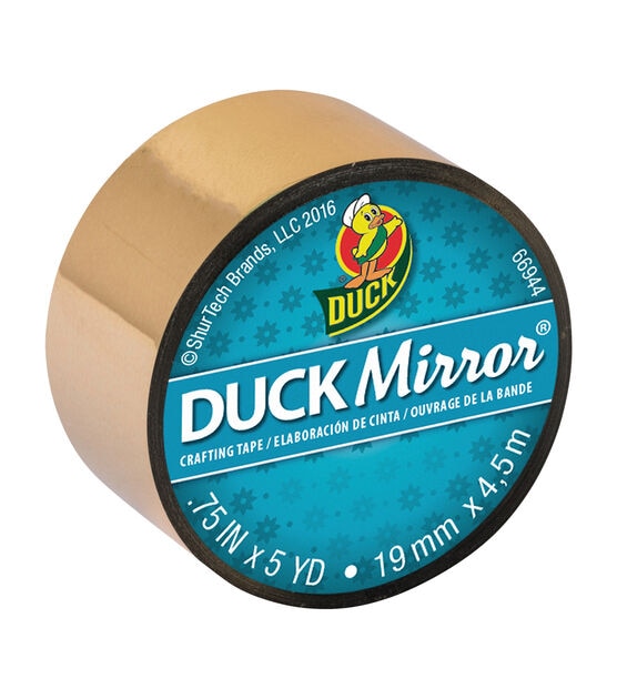 Duck Tape Mirror Tape Gold