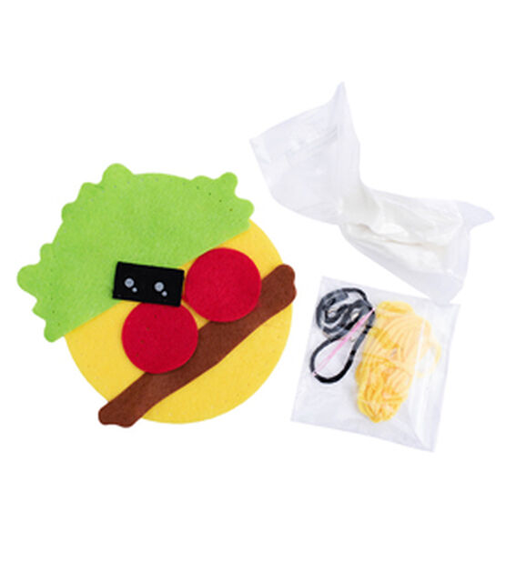 American Crafts 12ct Mini Taco Felt Backpack Clip Kit, , hi-res, image 3