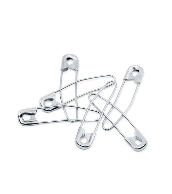 Dritz 1-1/16" Curved Coiless Safety Pins, 50 pc, , hi-res, image 4